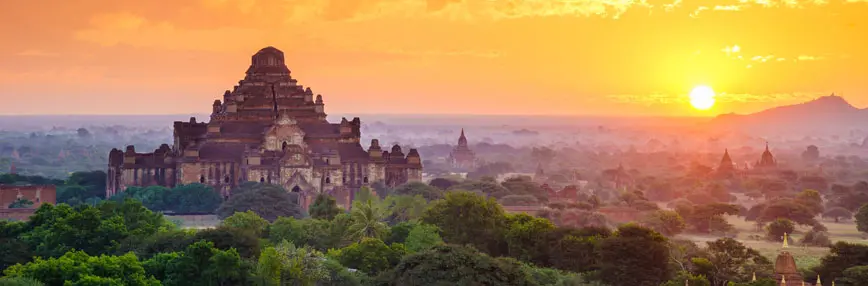 Sunset View of Bagan
