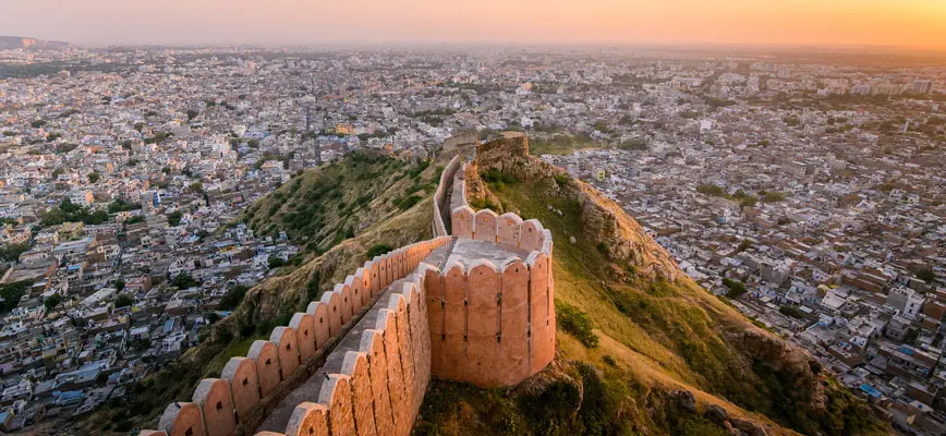  the city view from Nahargarh Fort