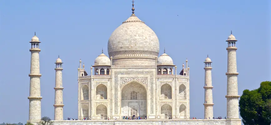 The spectacular Taj Mahal