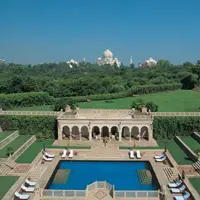 Hotel with the veiw of Taj Mahal