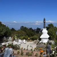 Hotle with the view of Everest