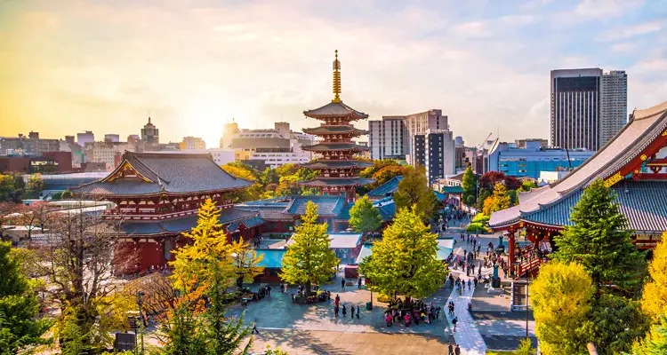 Senso-ji Temple in the morning