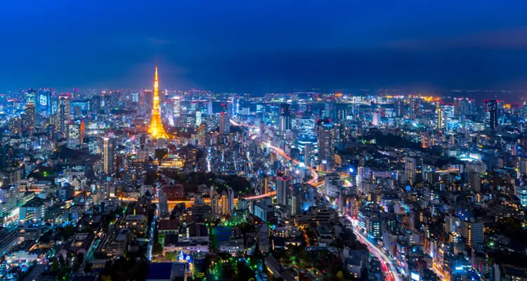 tokyo at night