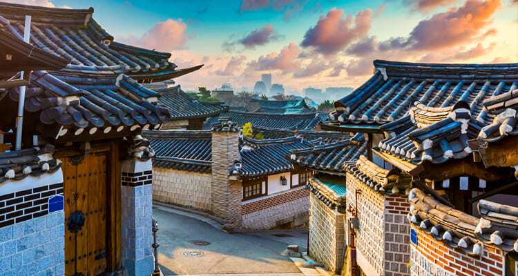 Bukchon Hanok Dorf