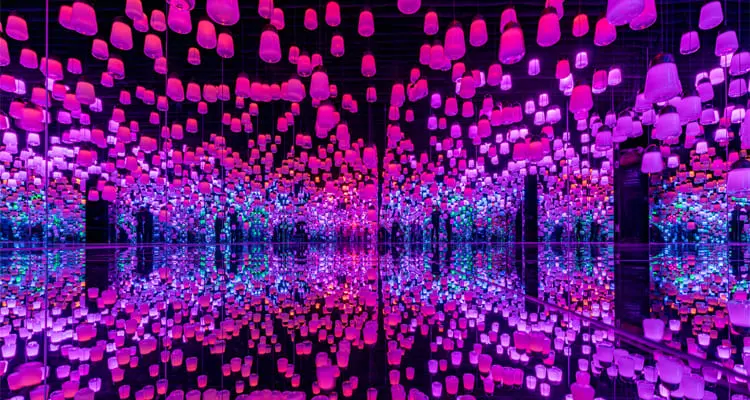 inside the teamLab Borderless