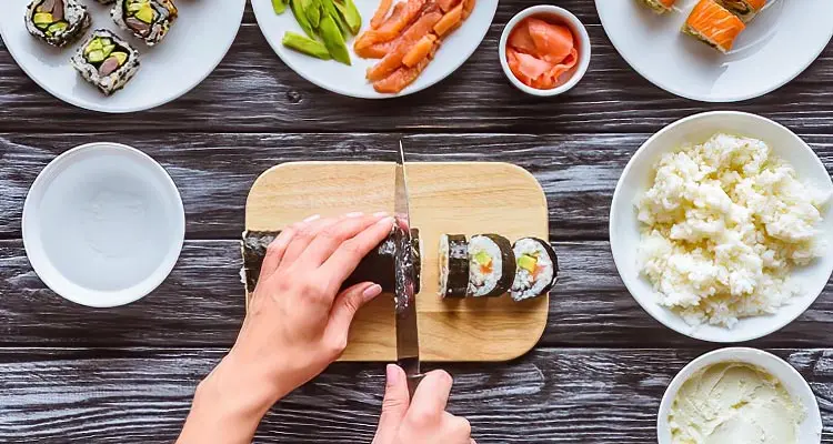 sushi making