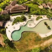 Hotle with the view of Everest