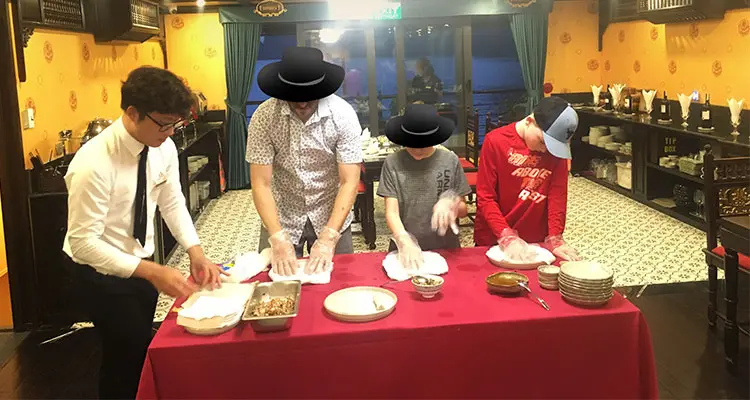 orchid trendy cruise in Halong Bay